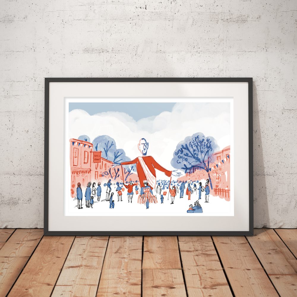 Larkhall Festival - Limited Edition Unframed A3 Print