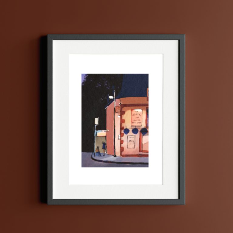 The Last Bus Home – Unframed A3 Print