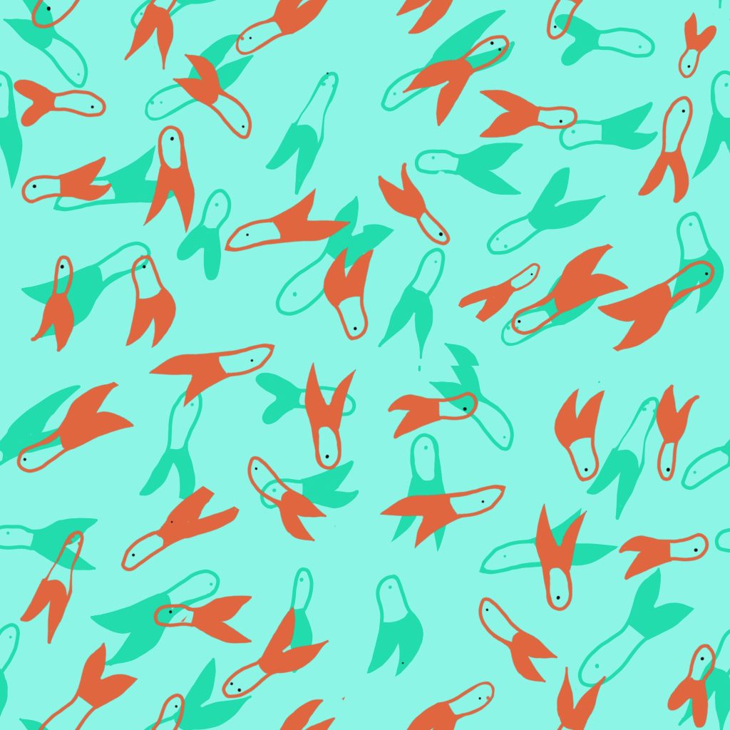 Fish pattern available for licensing