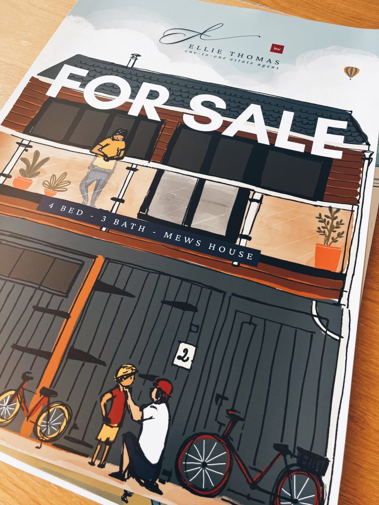Ellie Thomas Estate Agent- House illustration