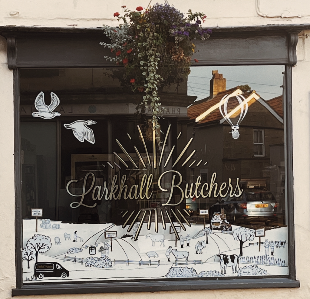 Storytelling illustration for community in Larkhall, Bath by Nathalie Goss
